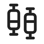 Data Whisker SVG Icon